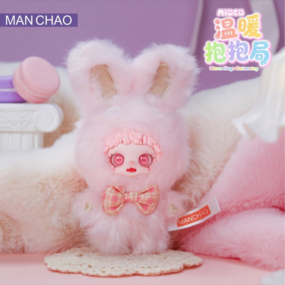 Mioco Warm Hugs Gathering Warm Heart Bunny Plush Blind Box Confirmed Man Chao